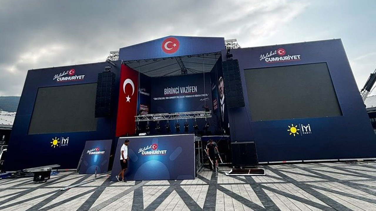 İYİ Parti'den "Birinci Vazifen" mitingi