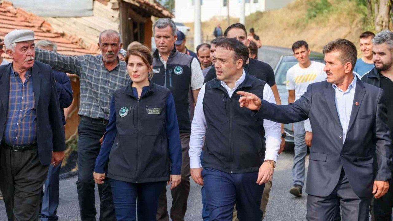 Vali Sözer’den İkizce’ye müjde: Asfalt çalışmaları tamam!