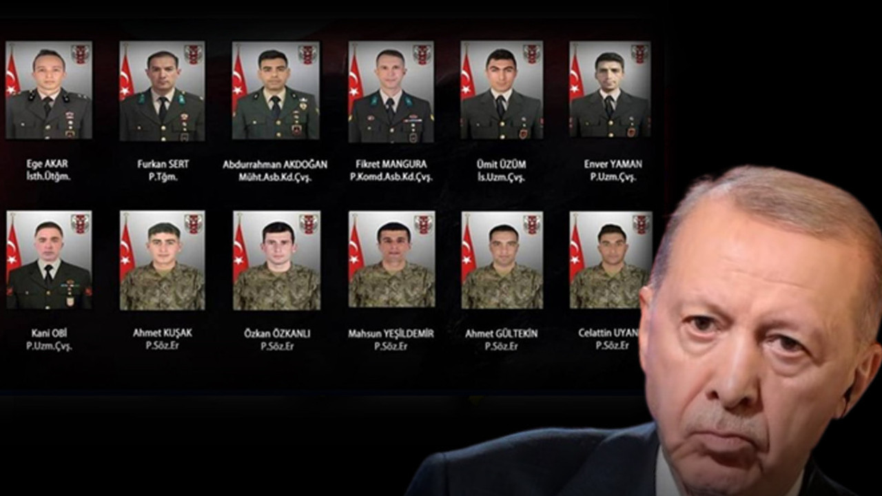 12 asker şehit olmuştu... Erdoğan cezayı o isme kesti iddiası! İhmaller zincirini sordu