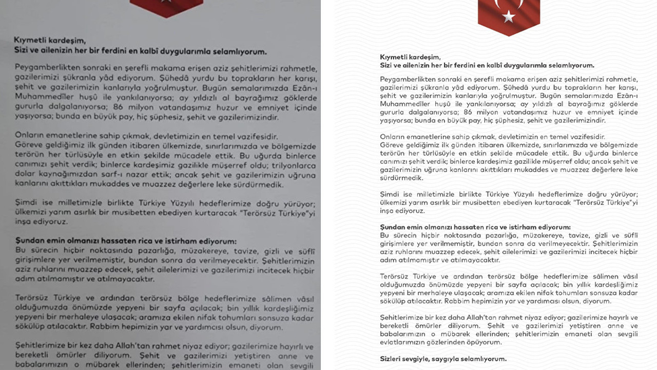 Müsavat Dervişoğlu, Erdoğan'a sansürlenen mektubunu sordu!