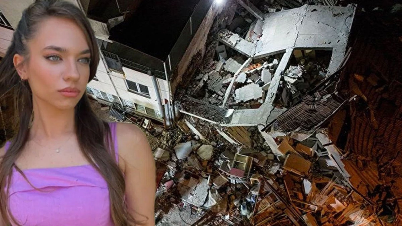 Eylül Tumbar acı haberi sosyal medya hesabından paylaştı! Depremde en yakınını kaybetti