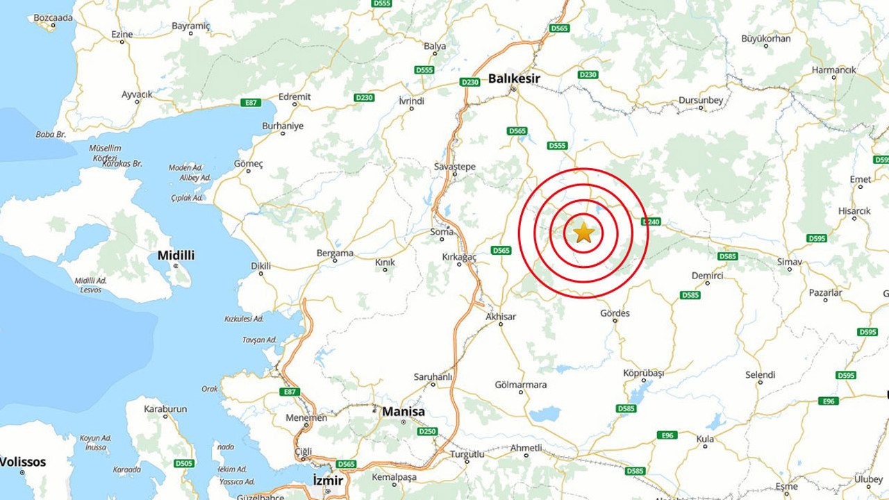 Balıkesir sallanmaya devam ediyor! Bir deprem daha (11 Ağustos 2025)