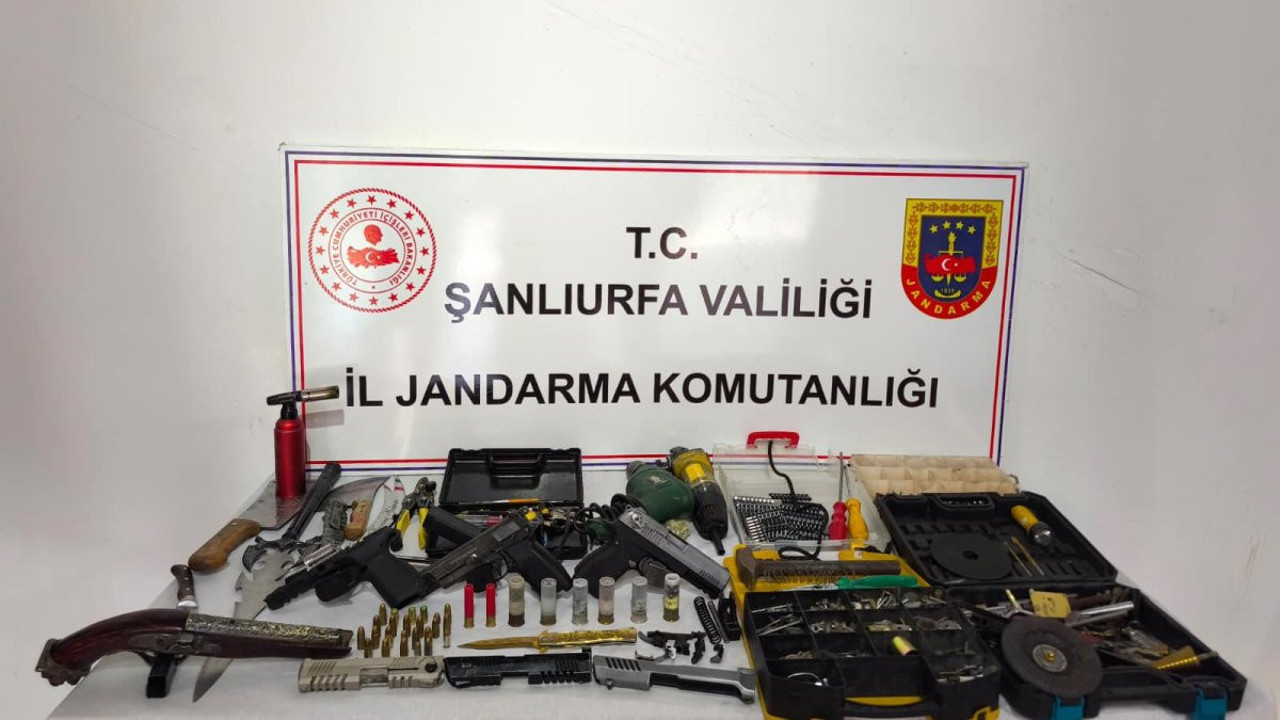 Şanlıurfa’da silah kaçakçılığı operasyonu