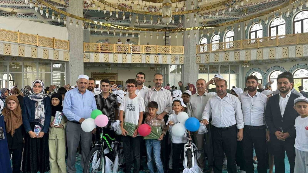 Yaz Kur’an kursları ödüllerle sona erdi