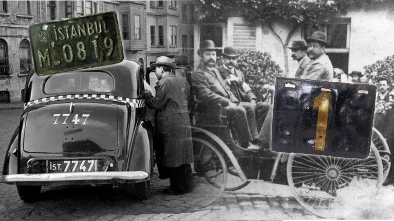 Paris’ten İstanbul’a plakanın serüveni