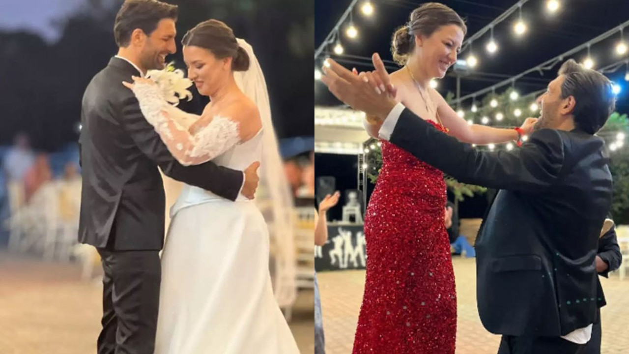 Ünlü oyuncu Taner Rumeli yerinde duramadı! 14 yıllık aşkıyla evlendi