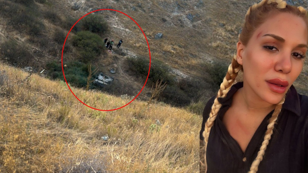 Survivor Almeda Baylan ölümden döndü! Aracı taklalar atıp uçuruma yuvarlandı