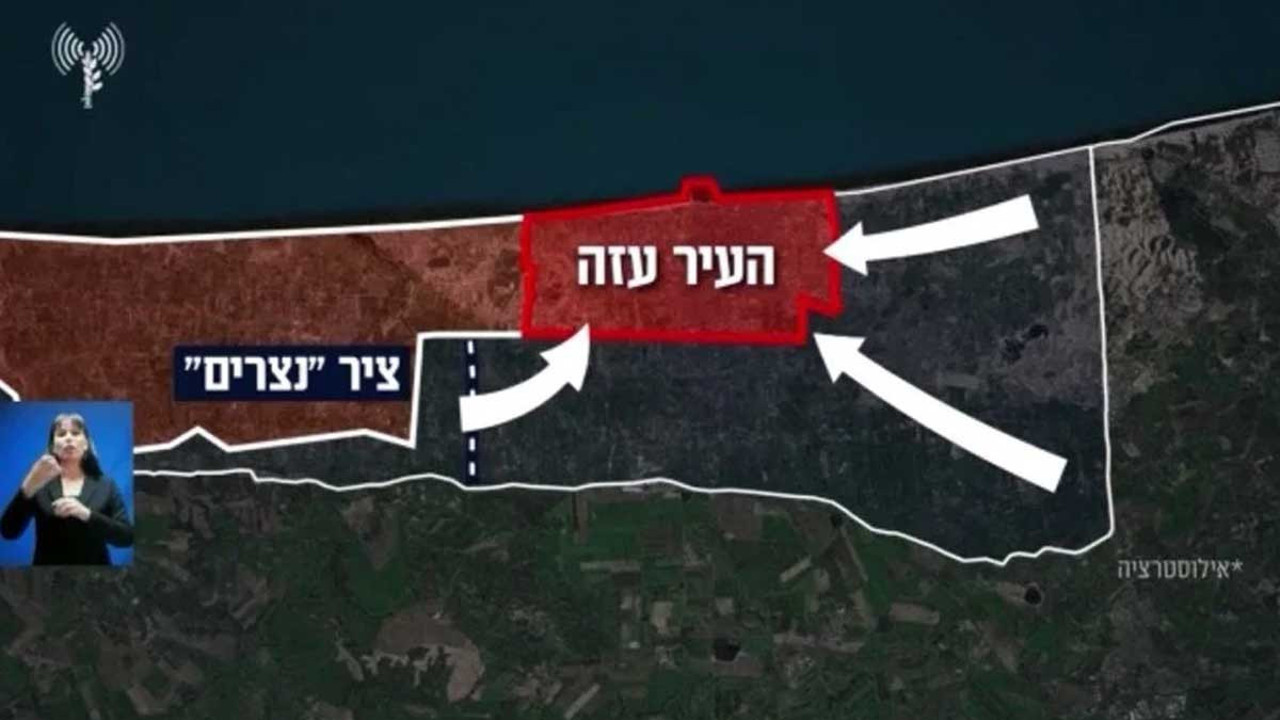 İsrail'in işgal planı devrede: Gazze abluka altında