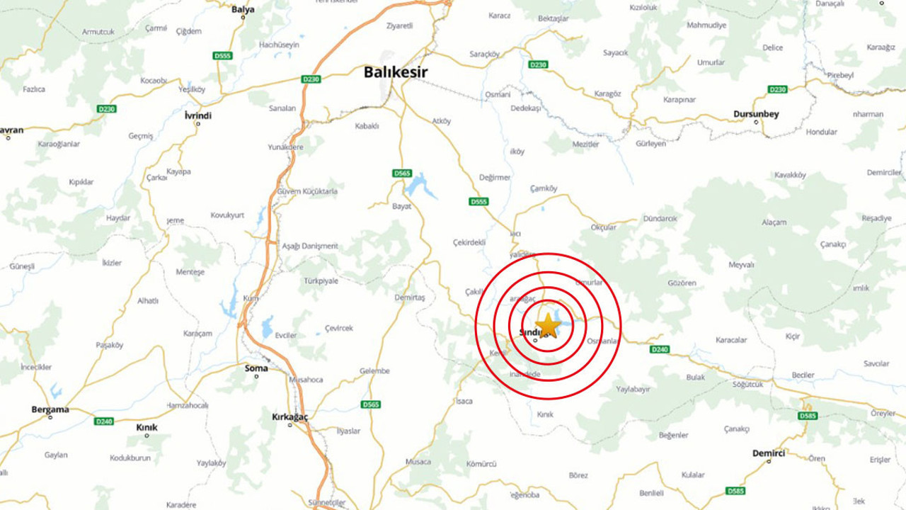 Balıkesir'de bir deprem daha! (22 Ağustos 2025)