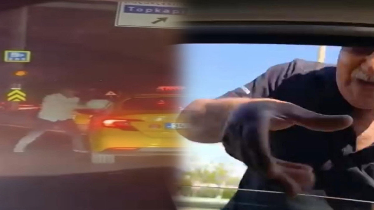 İstanbul trafiğinde 'Yol verme' kavgaları kamerada!
