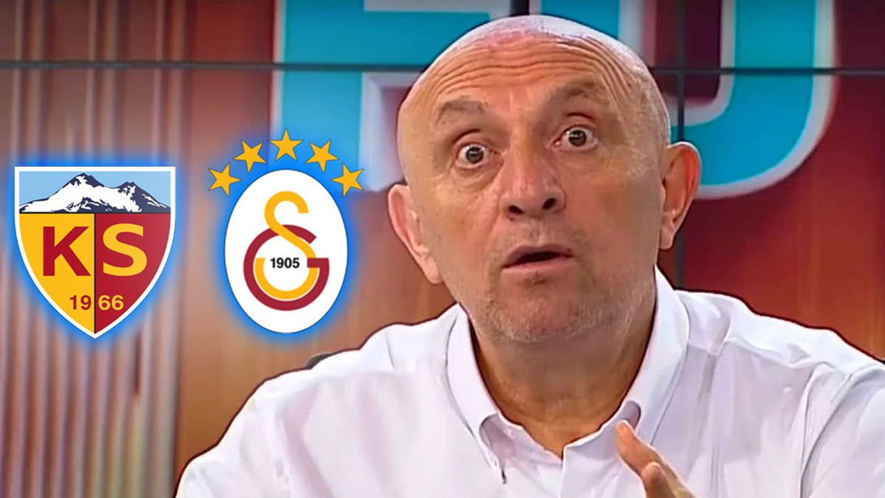 Sinan Engin'den Kayserispor-Galatasaray maçı için flaş tahmin!