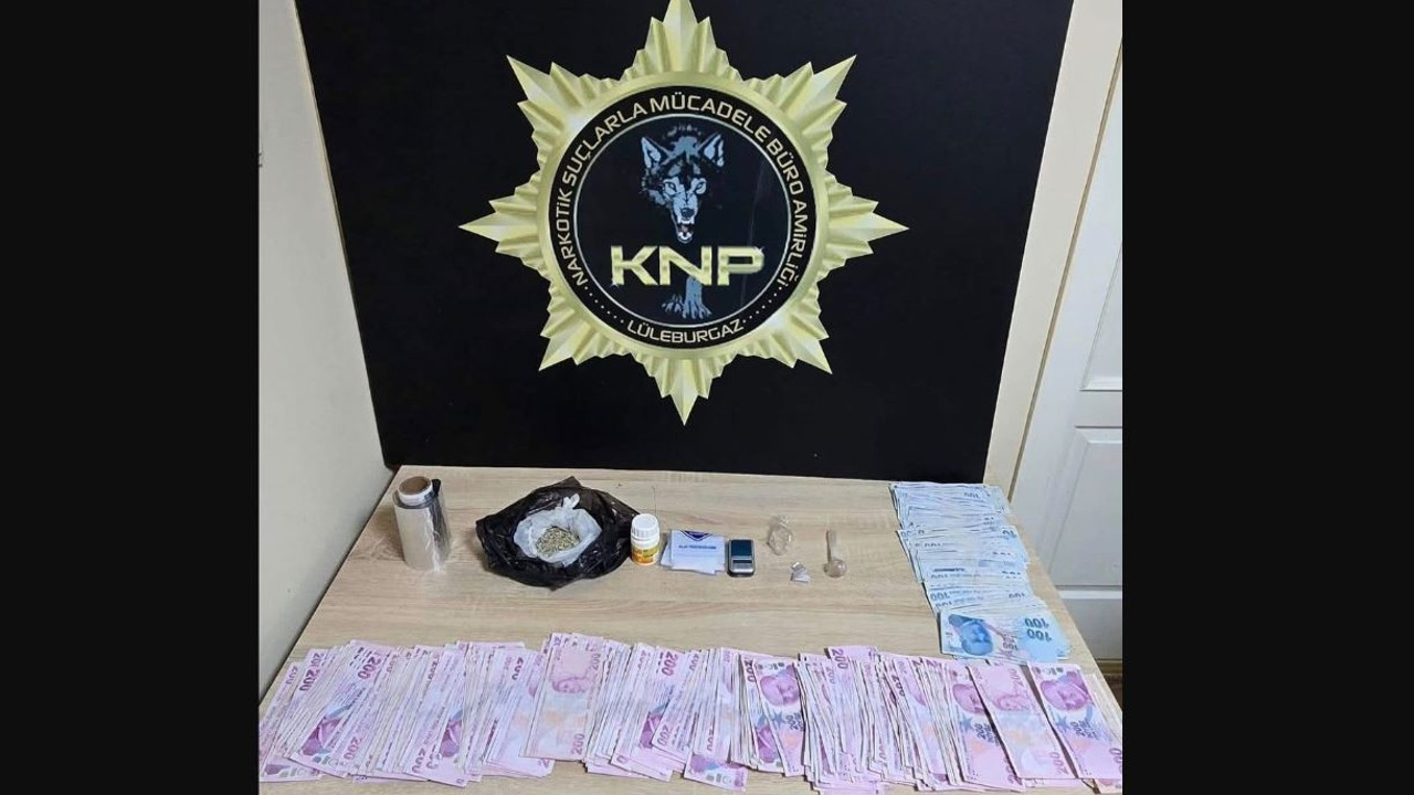 Lüleburgaz’da uyuşturucu operasyonu: 1 tutuklama