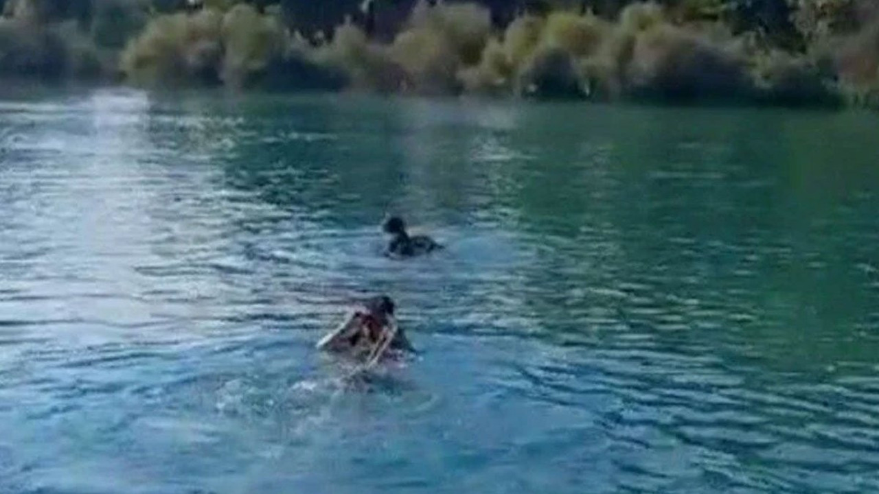 Antalya'da serinlemek için ırmağa giren genç boğuldu