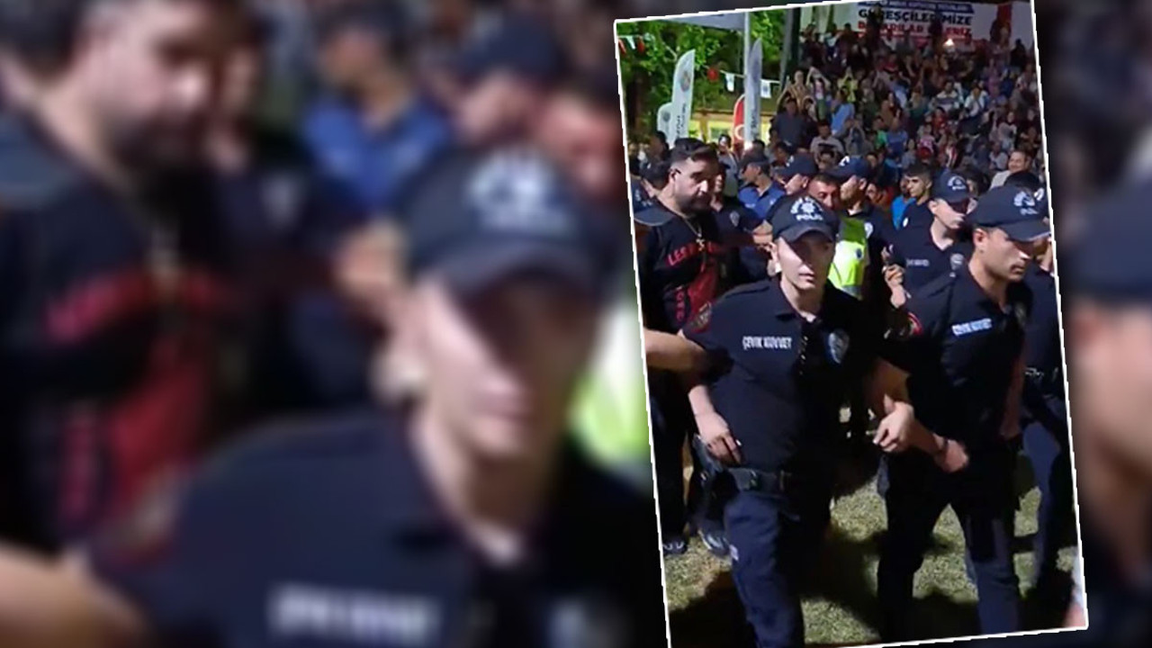 “Erdoğan’ı babam gibi görüyorum” diyen AKP’li sanatçıyı partisinin kalesinde polis ordusu korudu