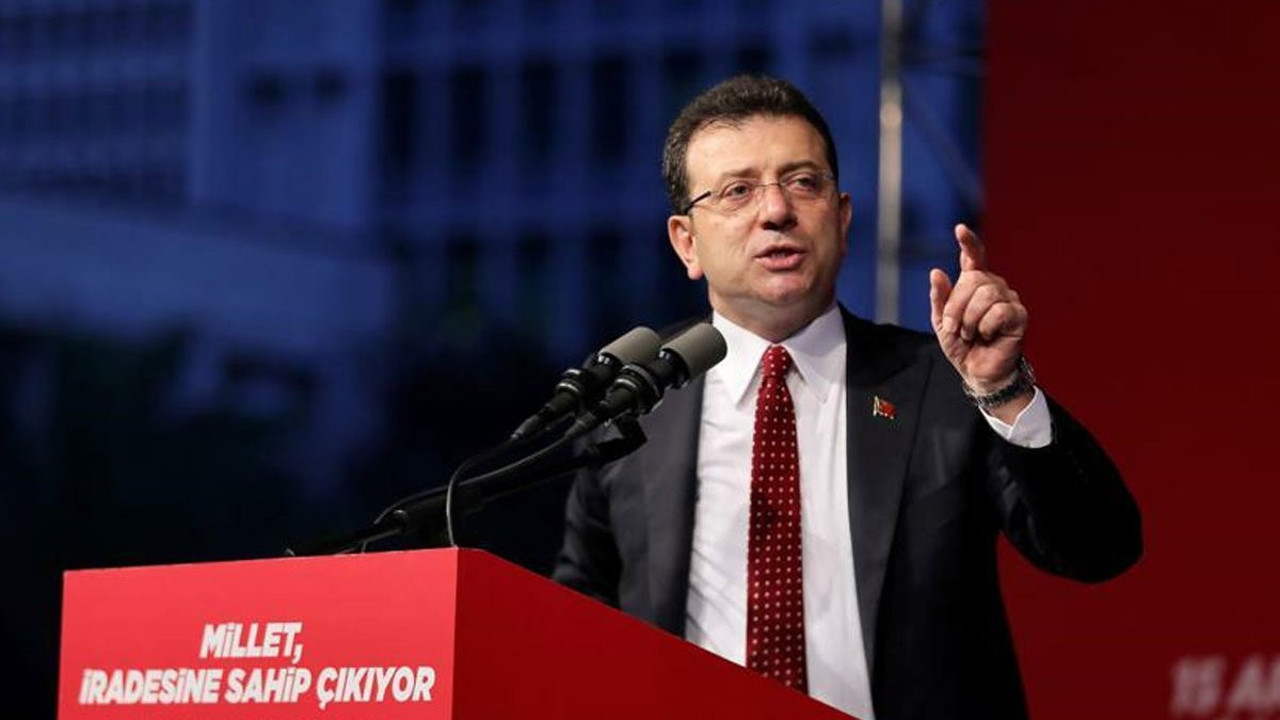 İmamoğlu'ndan mesaj!