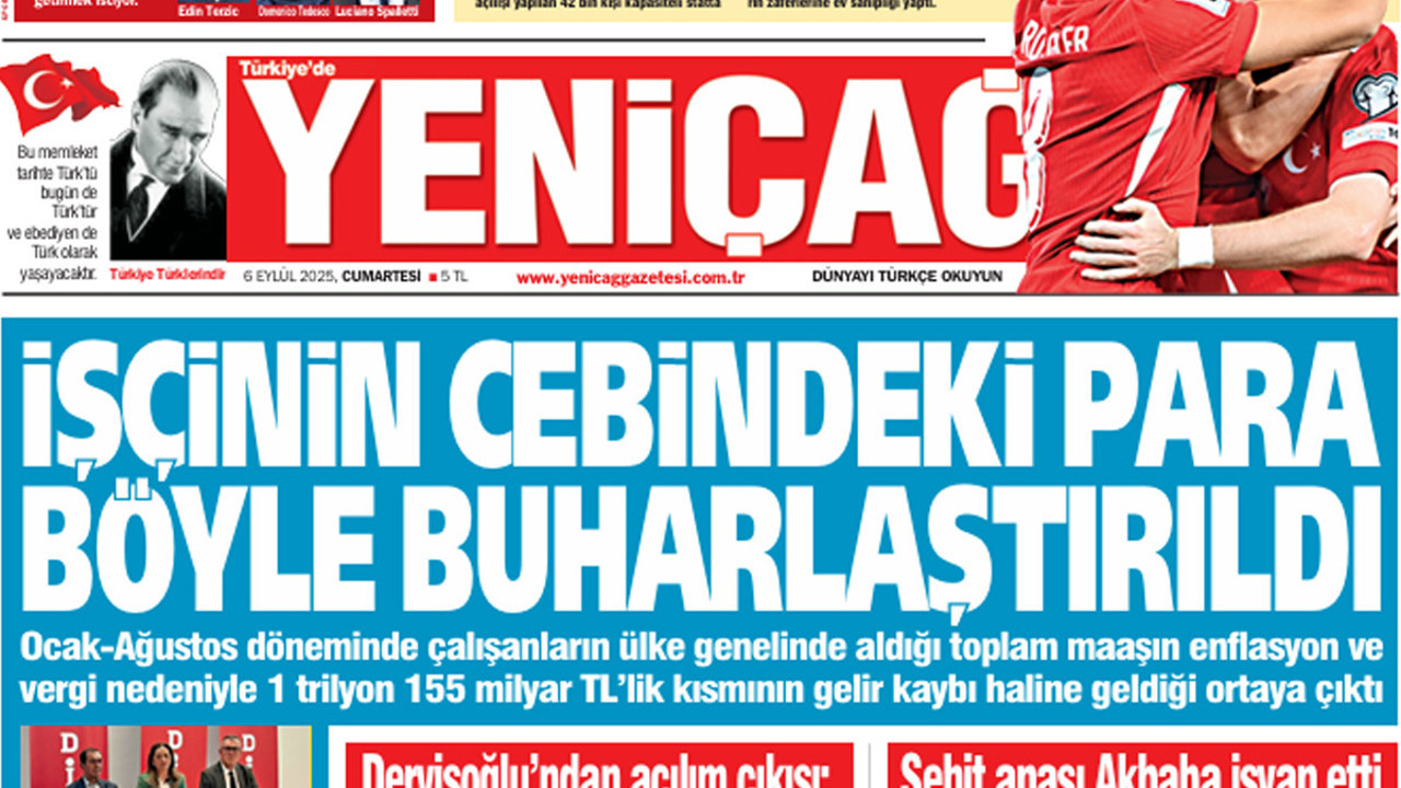 Yeniçağ Gazetesi: İşçinin cebindeki para böyle buharlaştırıldı!