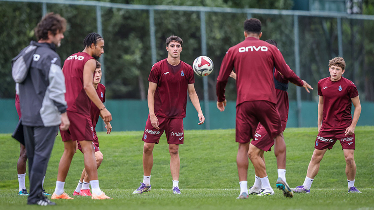 Trabzonspor, Fenerbahçe maçı hazırlıklarını sürdürdü