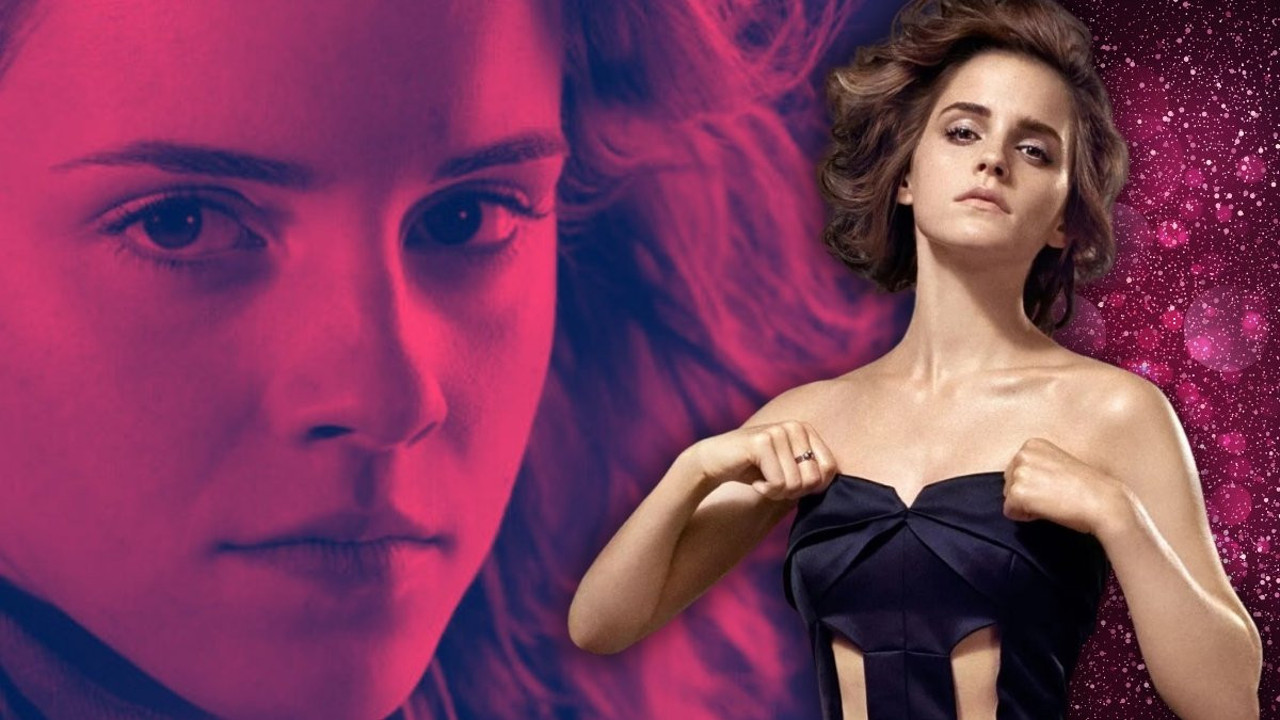 Emma Watson elbisesiyle festivale damga vurdu