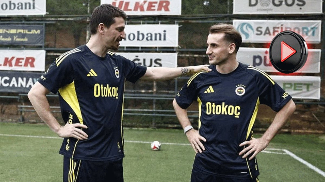 Fenerbahçe'de Kerem Aktürkoğlu takımla antrenmana çıktı! Mert Hakan Yandaş ile flaş diyalog