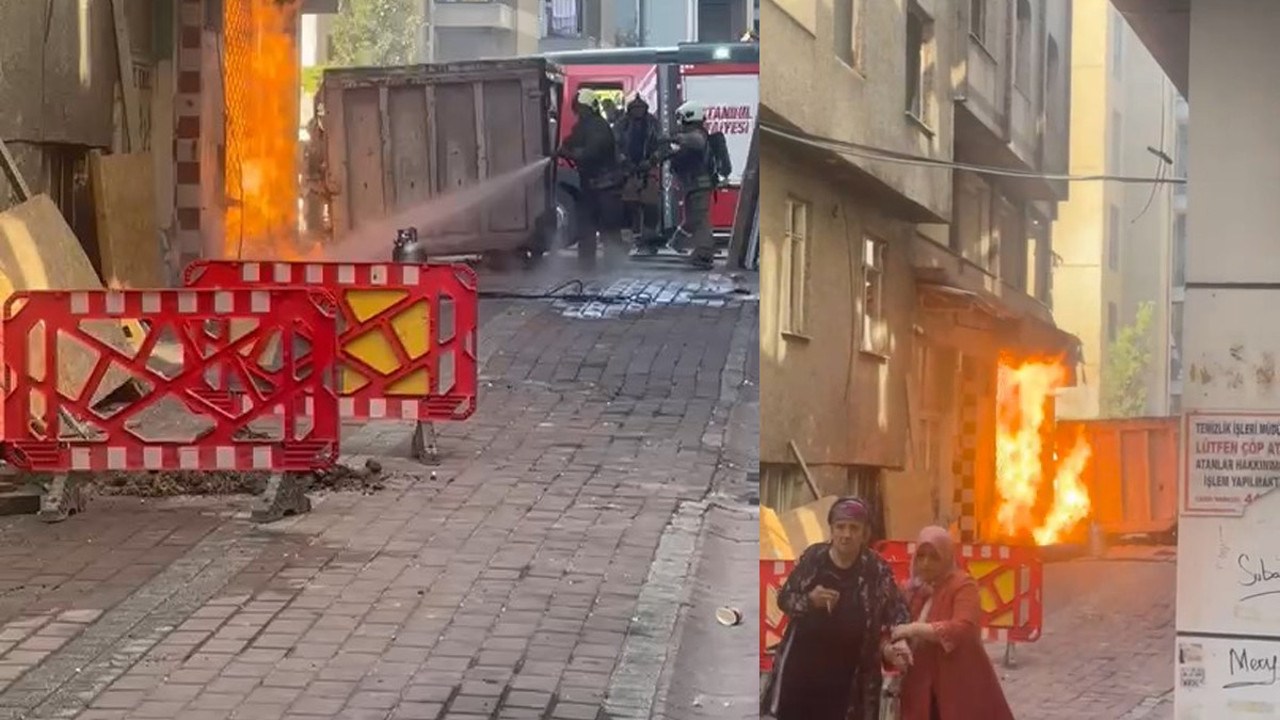 Demir kesimi faciaya yol açtı! İstanbul’da korku dolu anlar