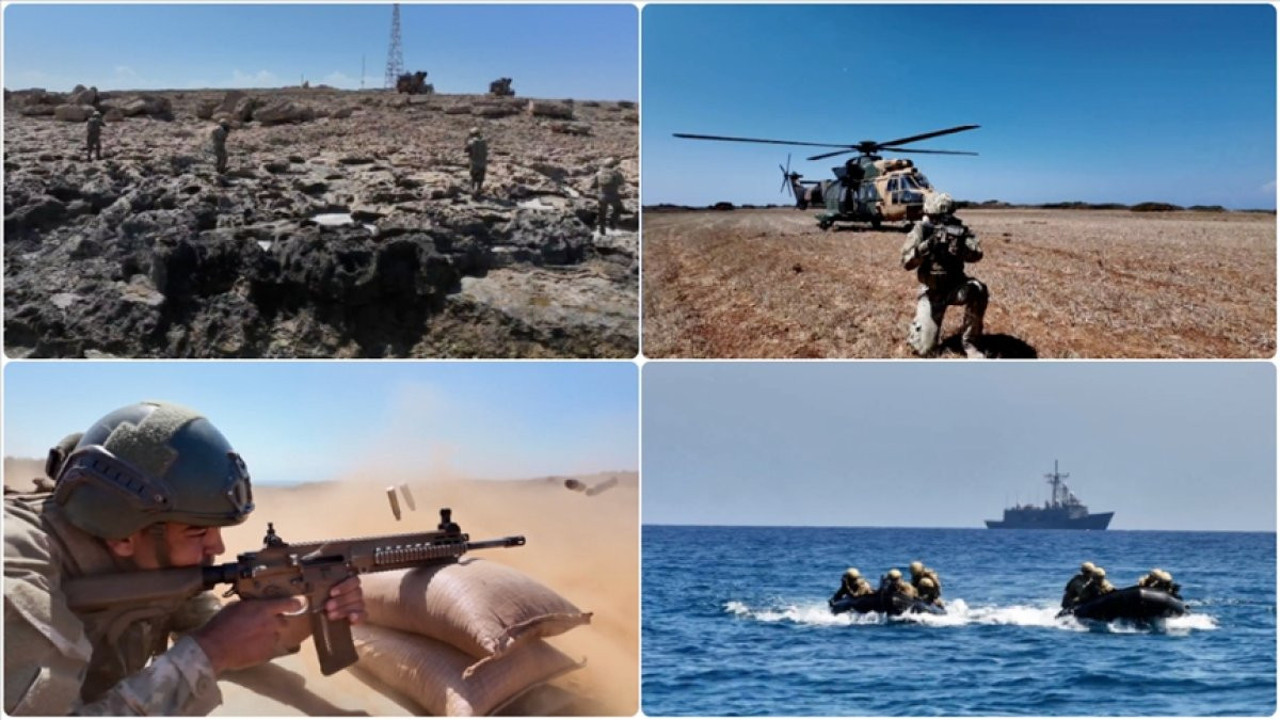 KKTC’de güç gösterisi: Cengiz Topel tatbikatı göz kamaştırıyor!