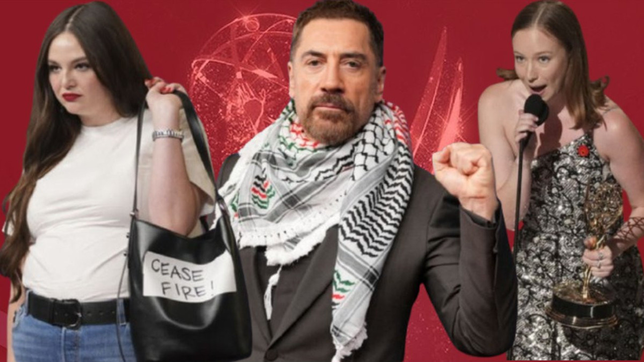 Emmy gecesinde ‘Gazze’ isyanı: Bardem'den kefiyeli protesto! Gecenin en coşkulu anı