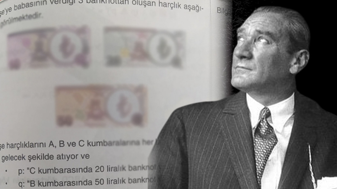 Matematik kitabında Atatürk sansürü! Her yerden silmeye çalışıyorlar…