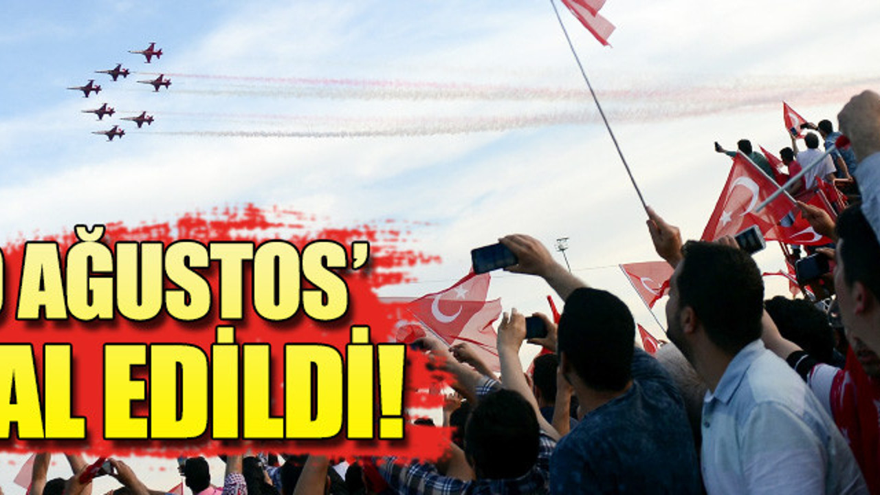 İstanbul Valiliği'nden 30 Ağustos açıklaması