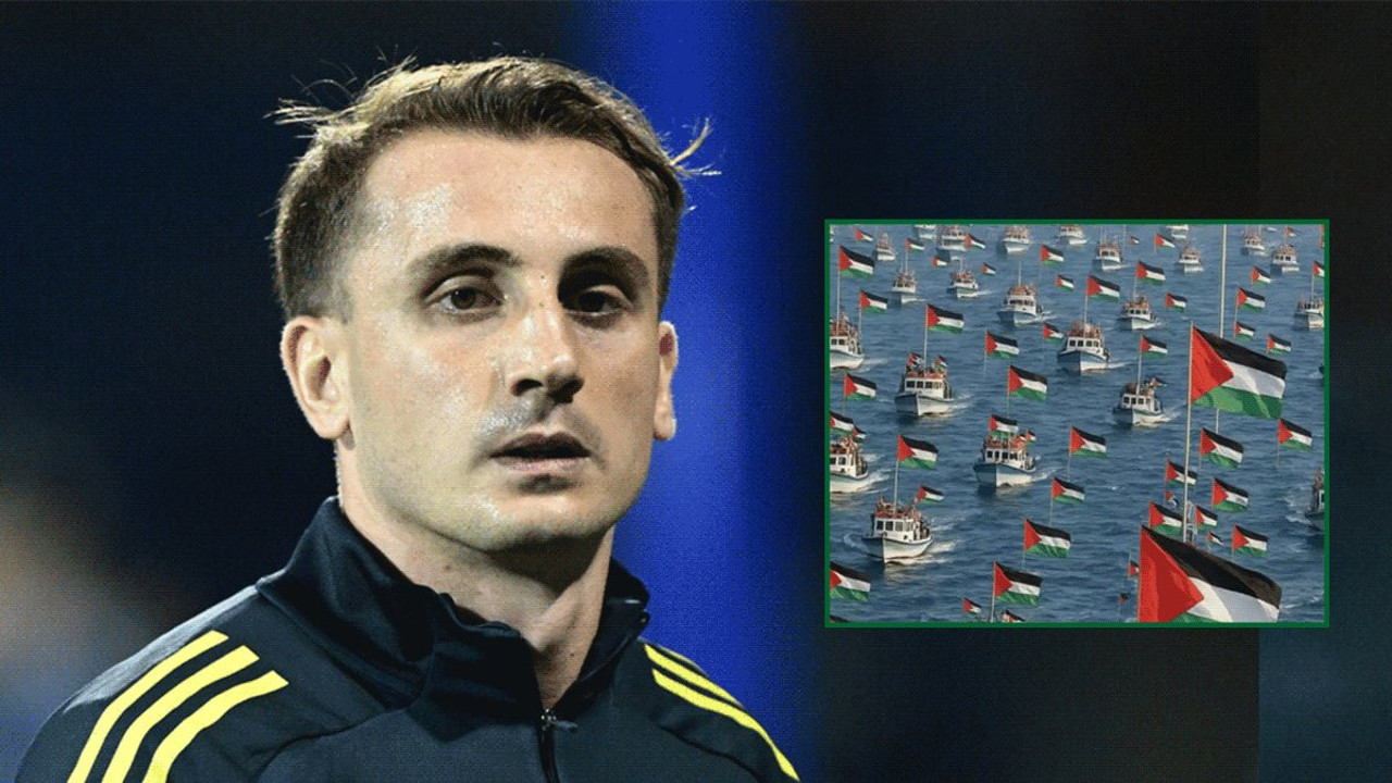 Kerem Aktürkoğlu Filistin'e desteğine devam ediyor! Paylaşımı beğeni topladı