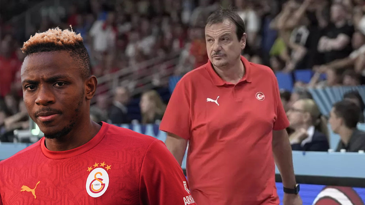 Galatasaraylı Ergin Ataman'dan flaş Osimhen eleştirisi!