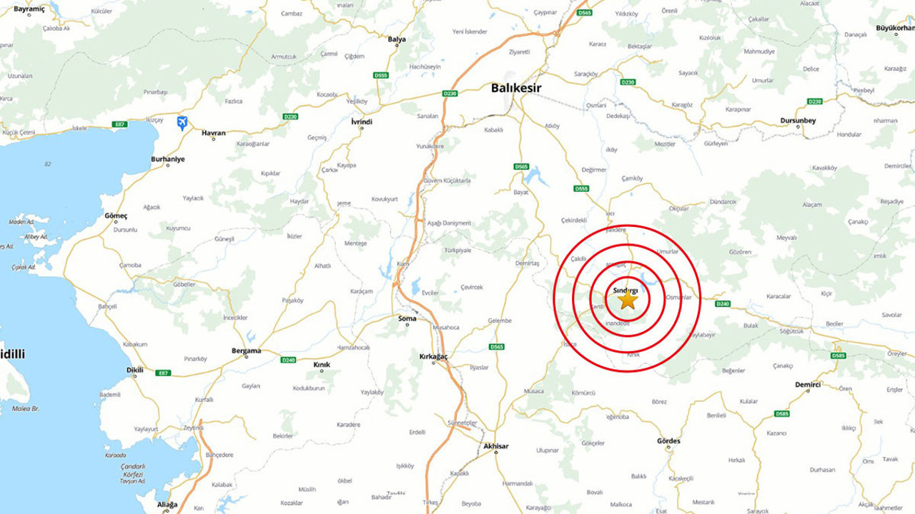 Balıkesir'de 4 büyüklüğünde deprem