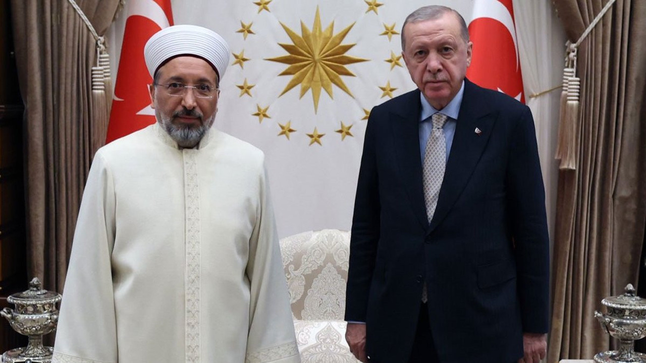 Yeni Diyanet İşleri Başkanı'ndan Erdoğan'a ziyaret!