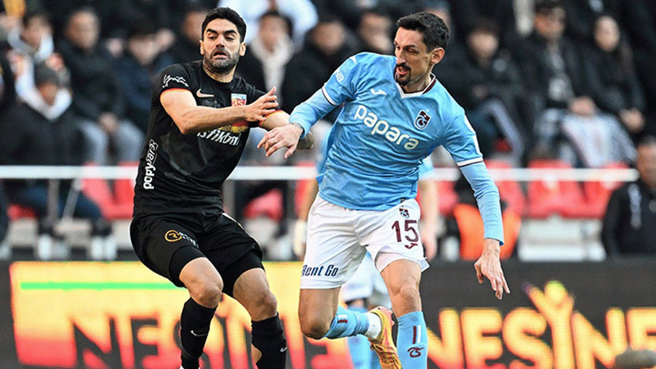 Trabzonspor'un evinde rakibi Kayserispor! İşte iki takımın muhtemel ilk 11'leri...