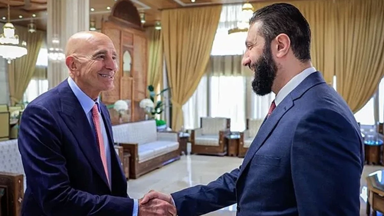 Suriye Devlet Başkanı Eş-Şara ile ABD temsilcisi Barrack görüştü