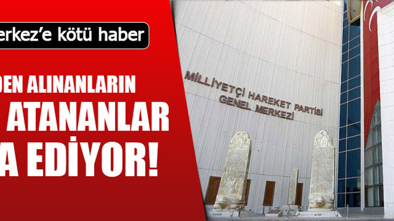 MHP Genel Merkezinin atadığı il başkanı istifa etti