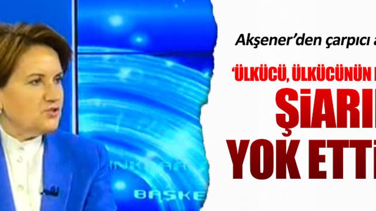 Akşener'den ihraç ve kumpasla ilgili çarpıcı açıklamalar