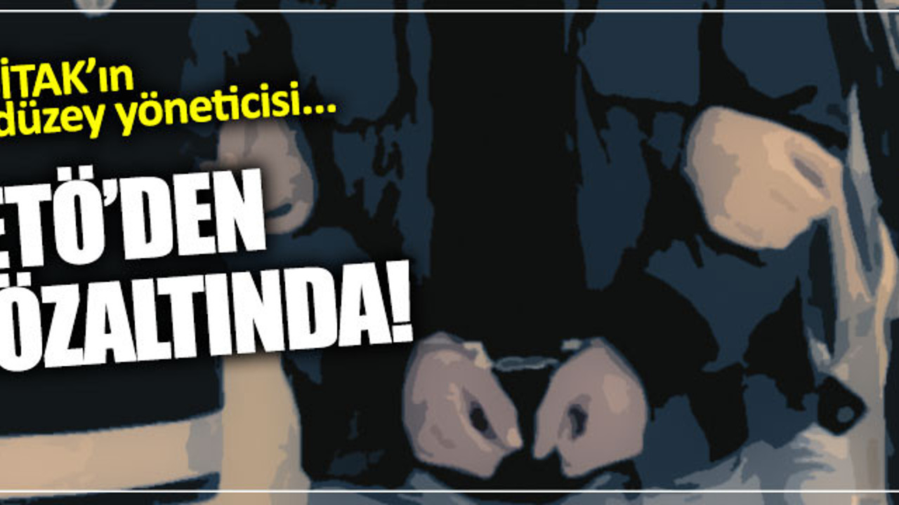 TÜBİTAK'ın üst düzey yöneticisi gözaltında