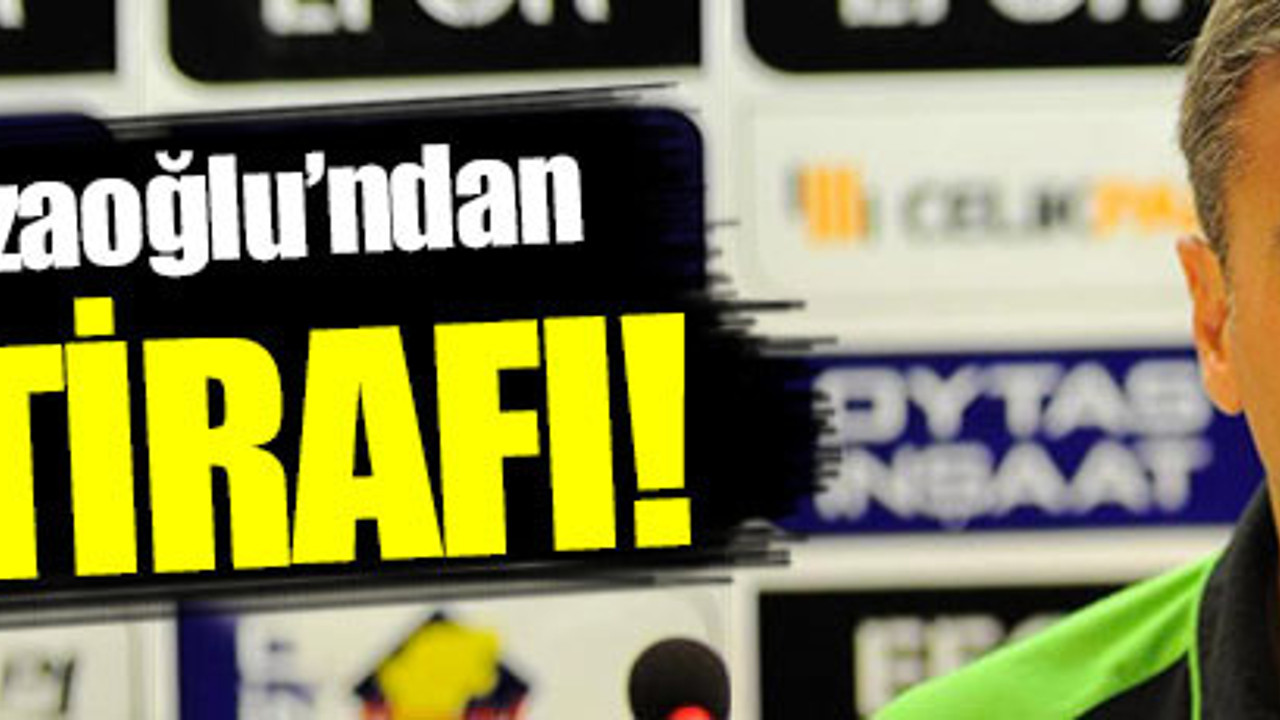 Hamzaoğlu’ndan FETÖ itirafı