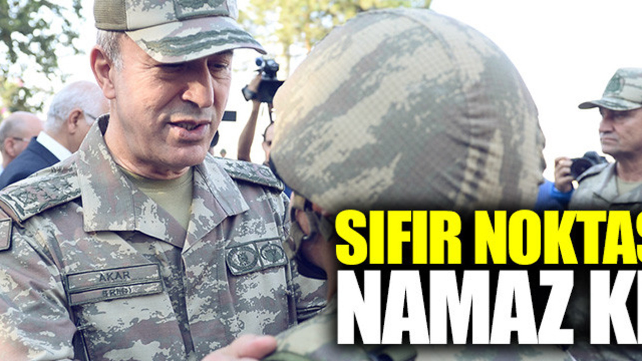 Genelkurmay Başkanı Orgeneral Akar Karkamış'ta