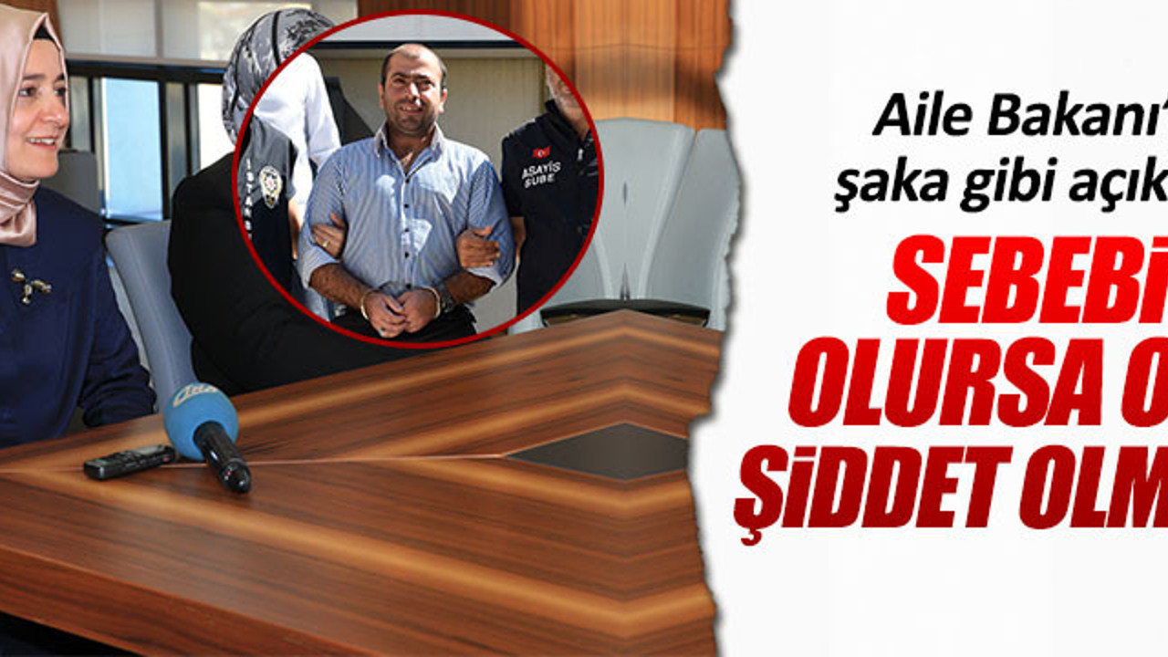 Bakan Kaya'dan ilginç 'kadına şiddet' açıklaması