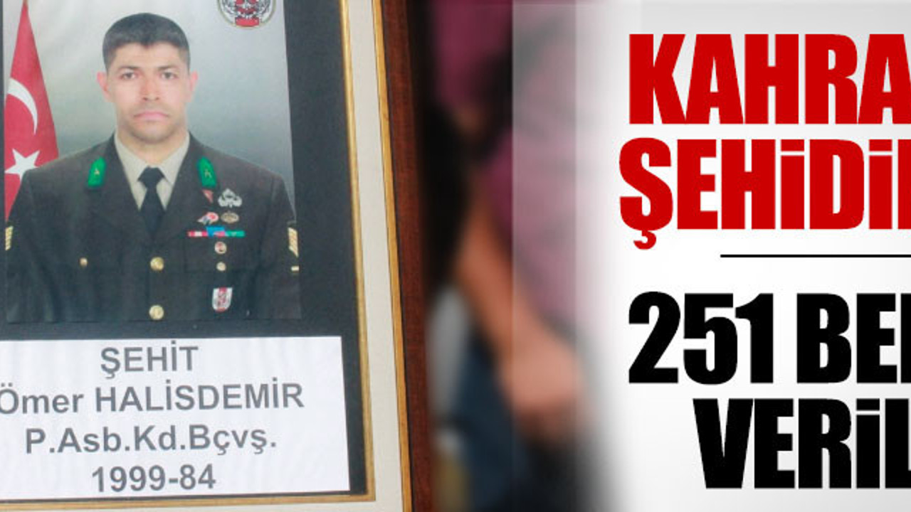 251 bebeğe Şehit Ömer Halisdemir'in ismi verildi