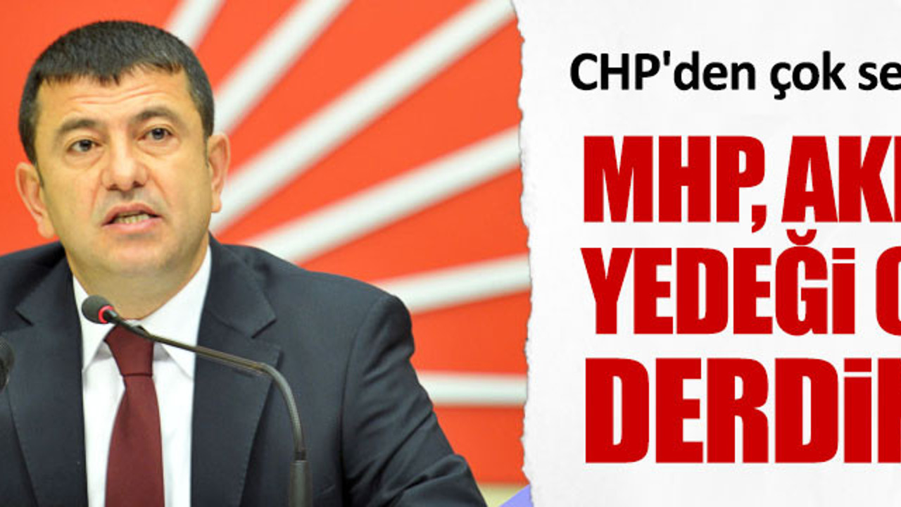 CHP'li Ağababa: "MHP yedek parti olma derdinde"