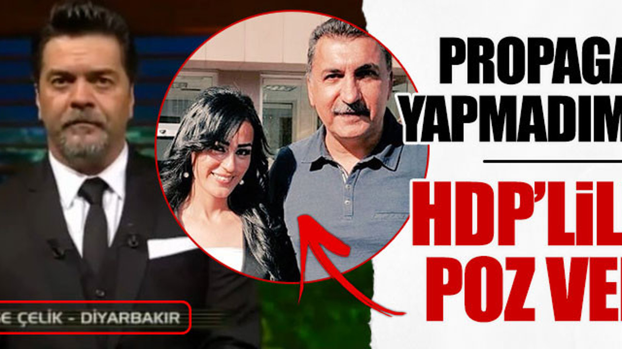 Mahkeme çıkışı HDP'lilerle poz verdi