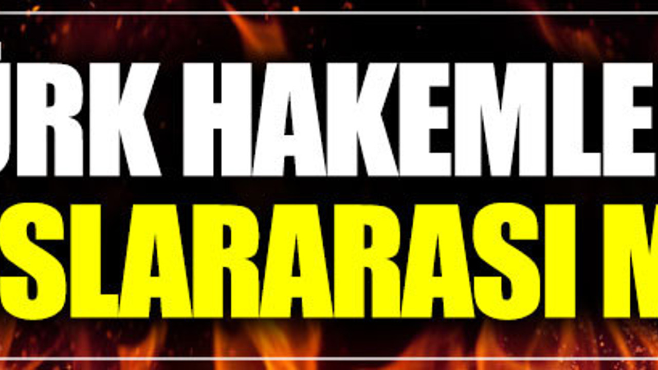 Türk hakemlere uluslararası men cezası