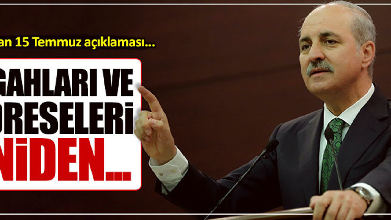 Kurtulmuş'tan "medrese ve dergah" açıklaması