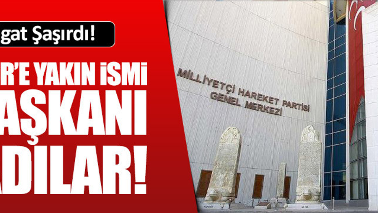 MHP Aydın teşkilatına Burak Pehlivan atandı