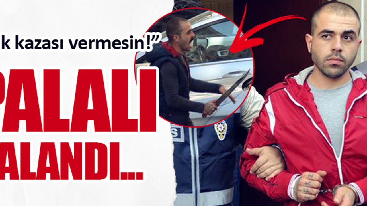 Kayseri'deki palalı yakalandı!