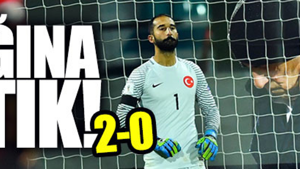 Milli maçta büyük hezimet