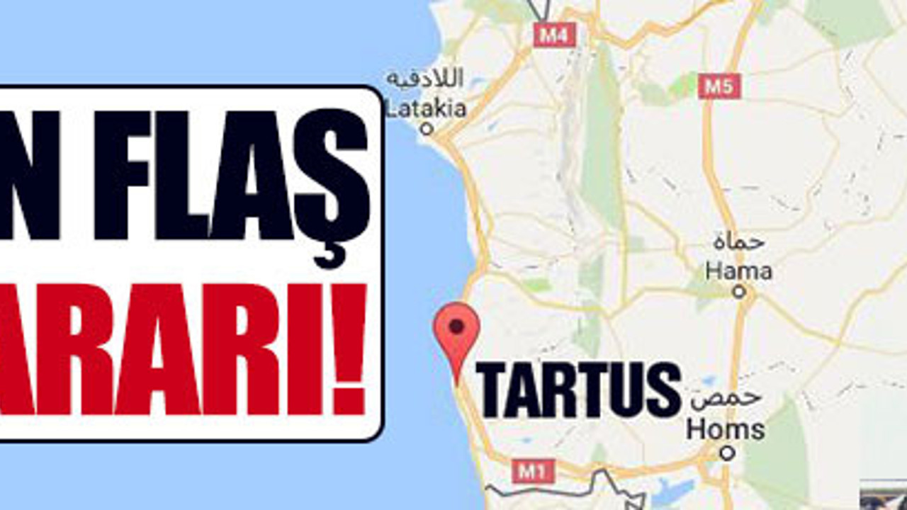 Rusya’dan Suriye’de flaş karar