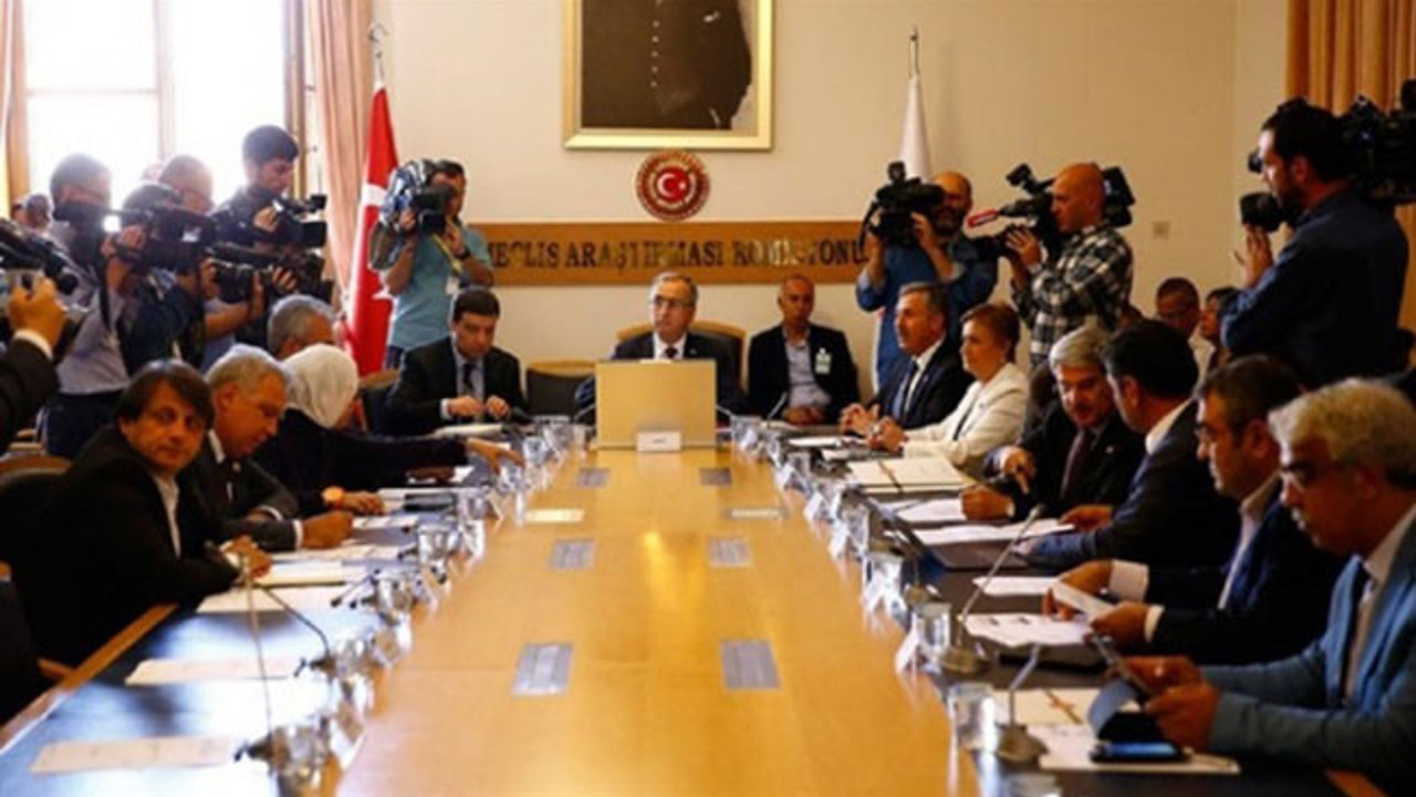 Komisyondaki ifadelerin şifreleri